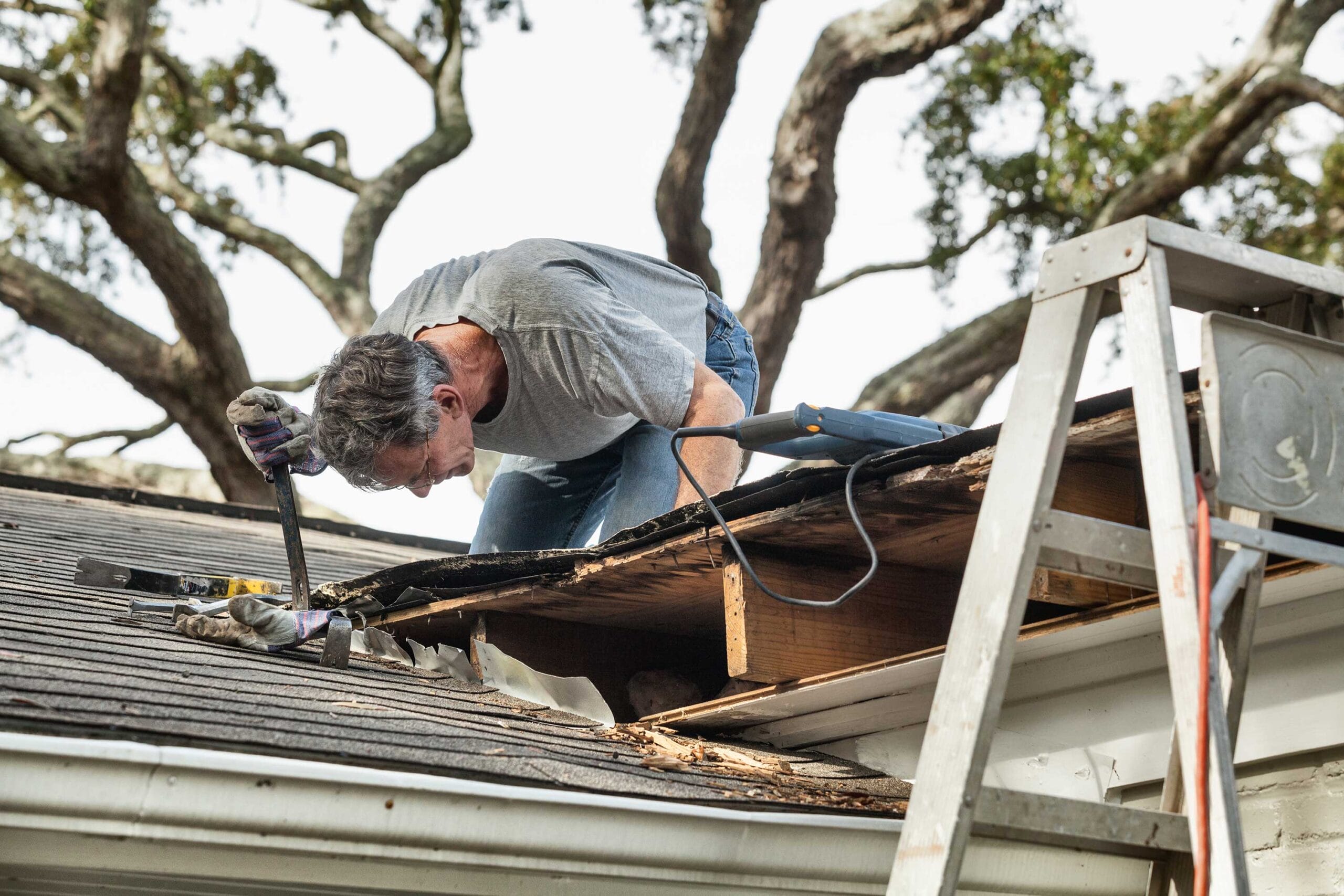 roof storm damage, storm damage roof repair, emergency roof repair, Shenandoah