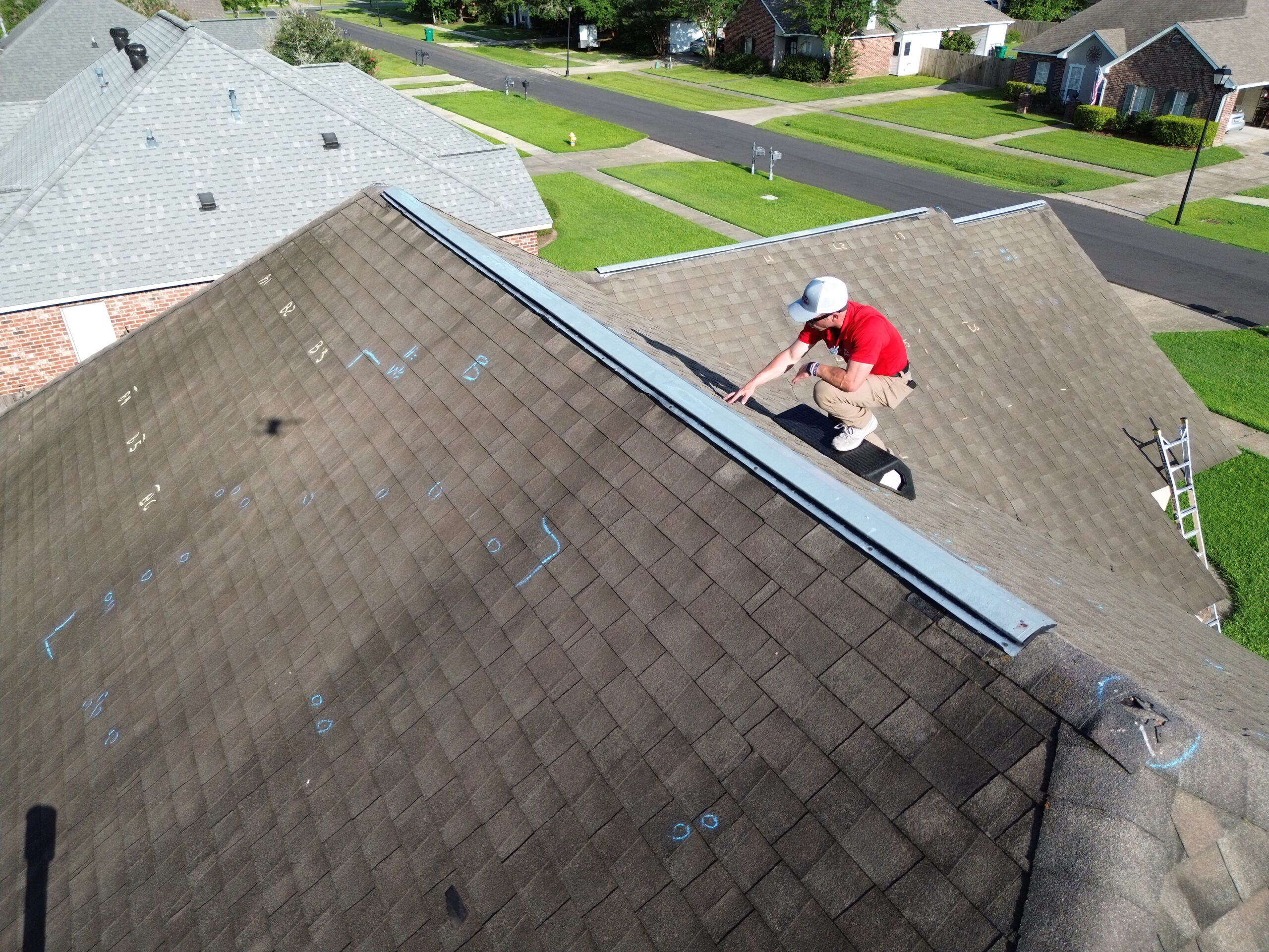 storm damage, roof inspection. hail damage